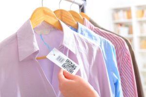 New clothing with tags still on