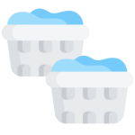 two loads of wash and fold