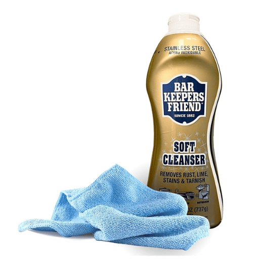 Bar Keeper's Friend Soft Cleaner for laundry room sink